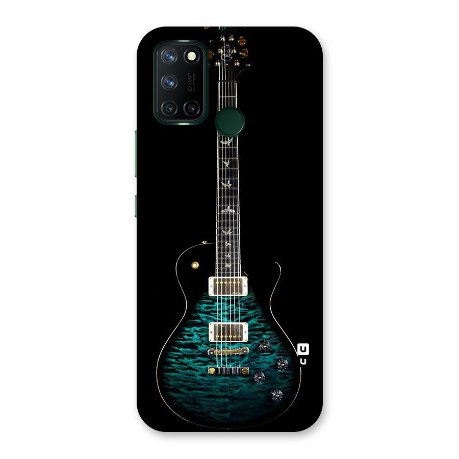 Royal Green Guitar Back Case for Realme 7i