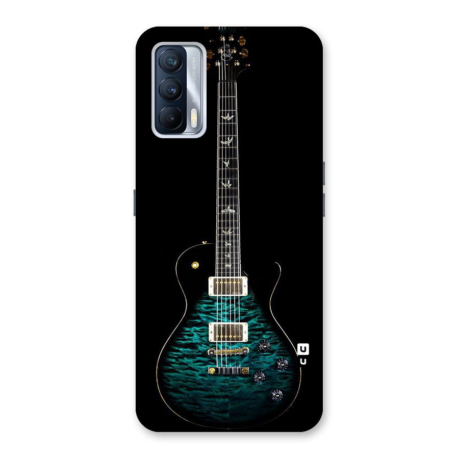 Royal Green Guitar Back Case for Realme X7