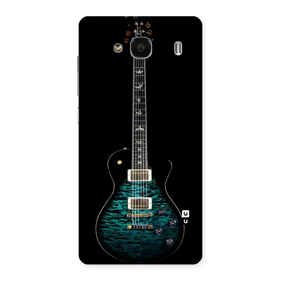 Royal Green Guitar Back Case for Redmi 2 Prime