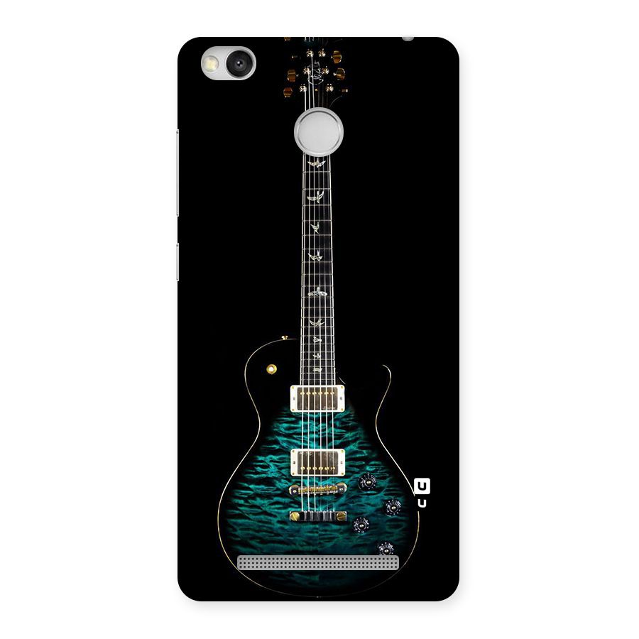 Royal Green Guitar Back Case for Redmi 3S Prime