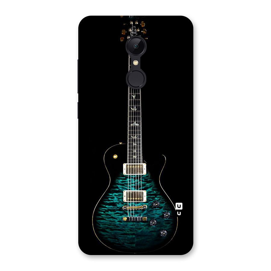 Royal Green Guitar Back Case for Redmi 5