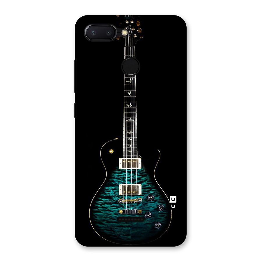 Royal Green Guitar Back Case for Redmi 6