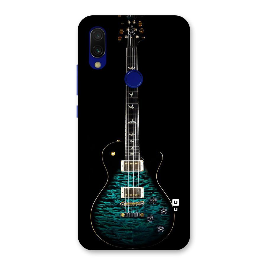 Royal Green Guitar Back Case for Redmi 7