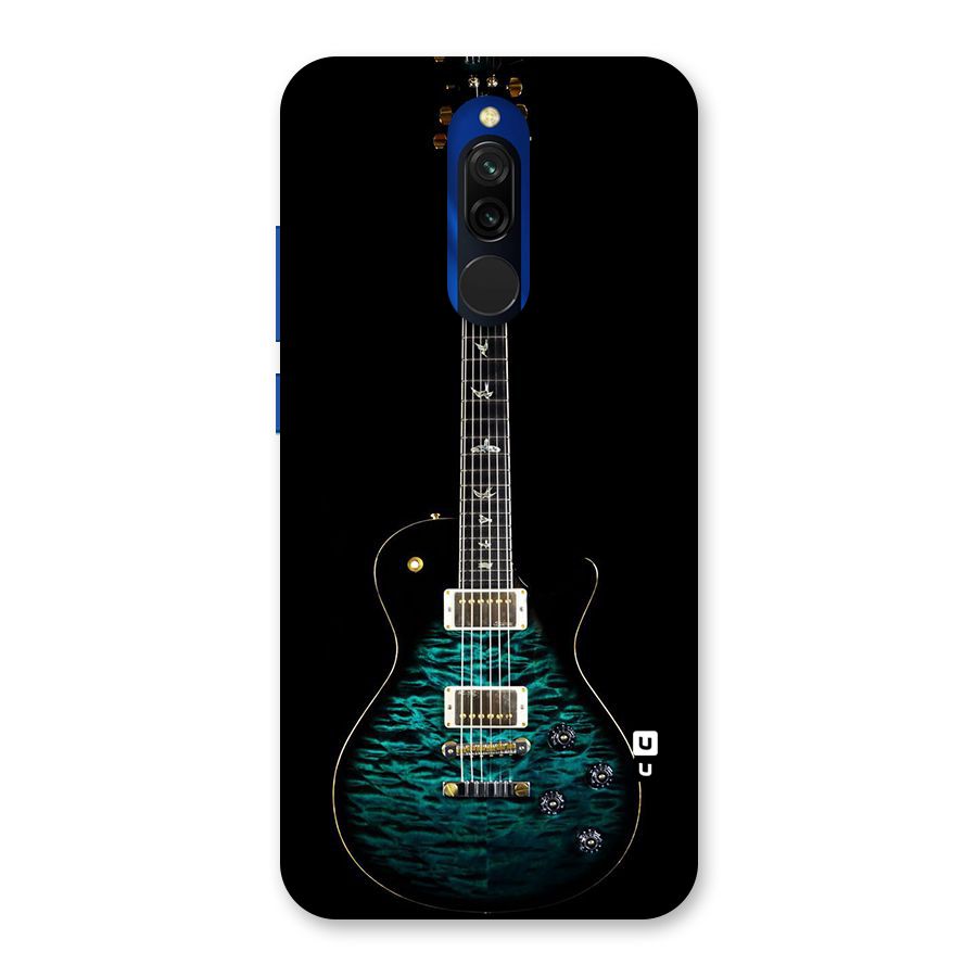 Royal Green Guitar Back Case for Redmi 8