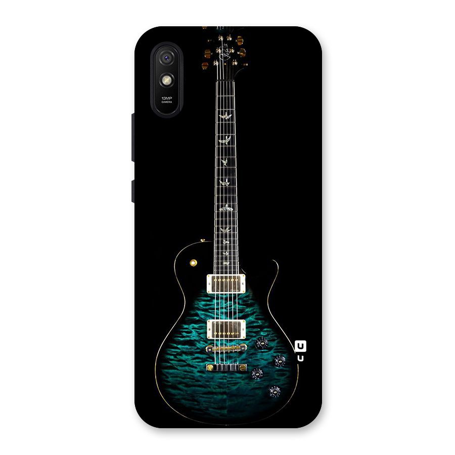 Royal Green Guitar Back Case for Redmi 9i