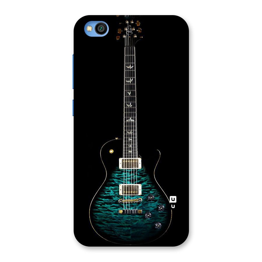 Royal Green Guitar Back Case for Redmi Go