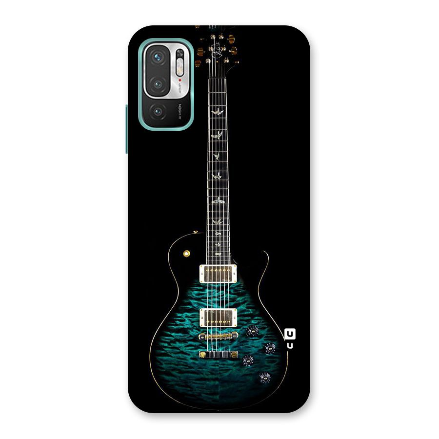 Royal Green Guitar Back Case for Redmi Note 10T 5G