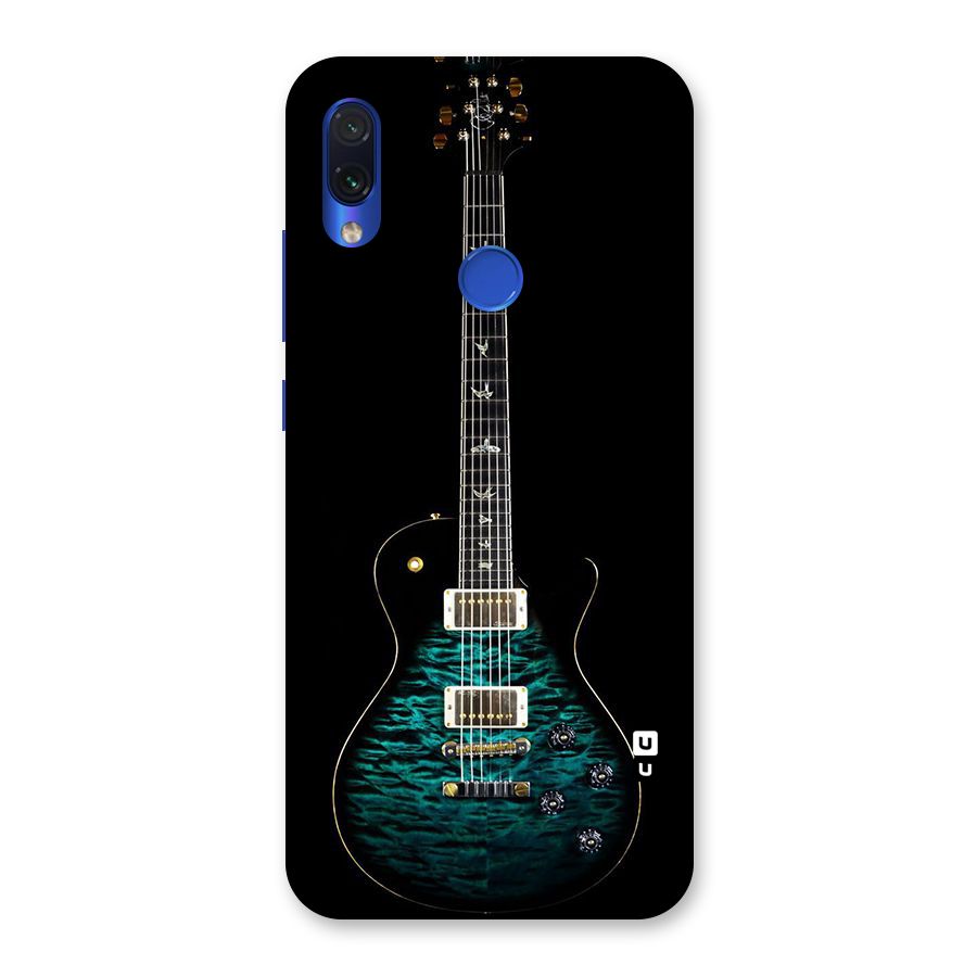 Royal Green Guitar Back Case for Redmi Note 7