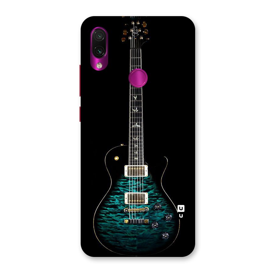 Royal Green Guitar Back Case for Redmi Note 7 Pro
