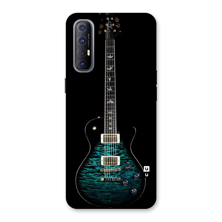 Royal Green Guitar Back Case for Reno3 Pro