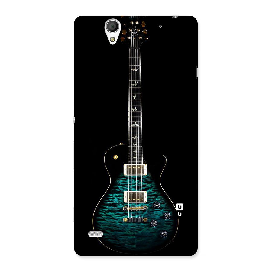 Royal Green Guitar Back Case for Sony Xperia C4
