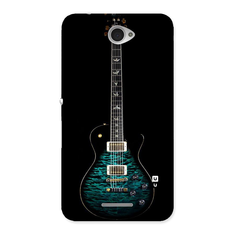 Royal Green Guitar Back Case for Sony Xperia E4