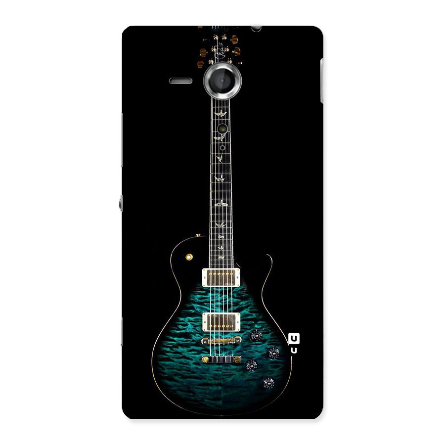 Royal Green Guitar Back Case for Sony Xperia SP