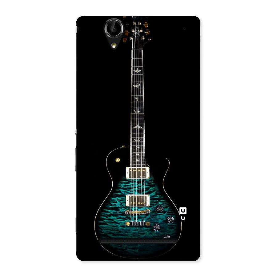 Royal Green Guitar Back Case for Sony Xperia T2