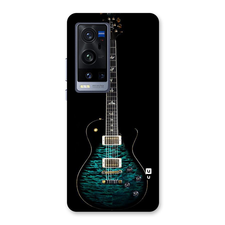 Royal Green Guitar Back Case for Vivo X60 Pro Plus