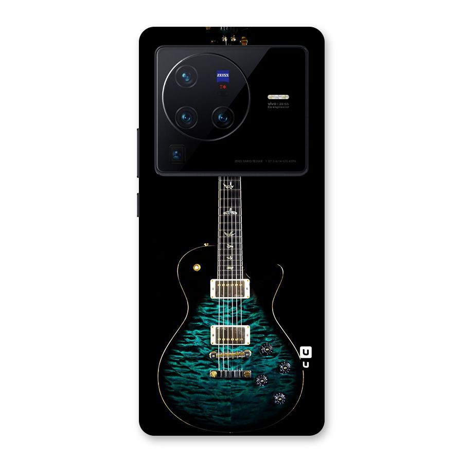 Royal Green Guitar Back Case for Vivo X80 Pro
