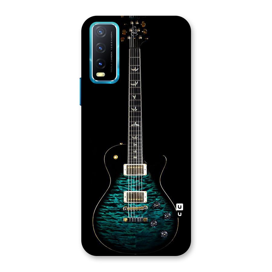 Royal Green Guitar Back Case for Vivo Y20A