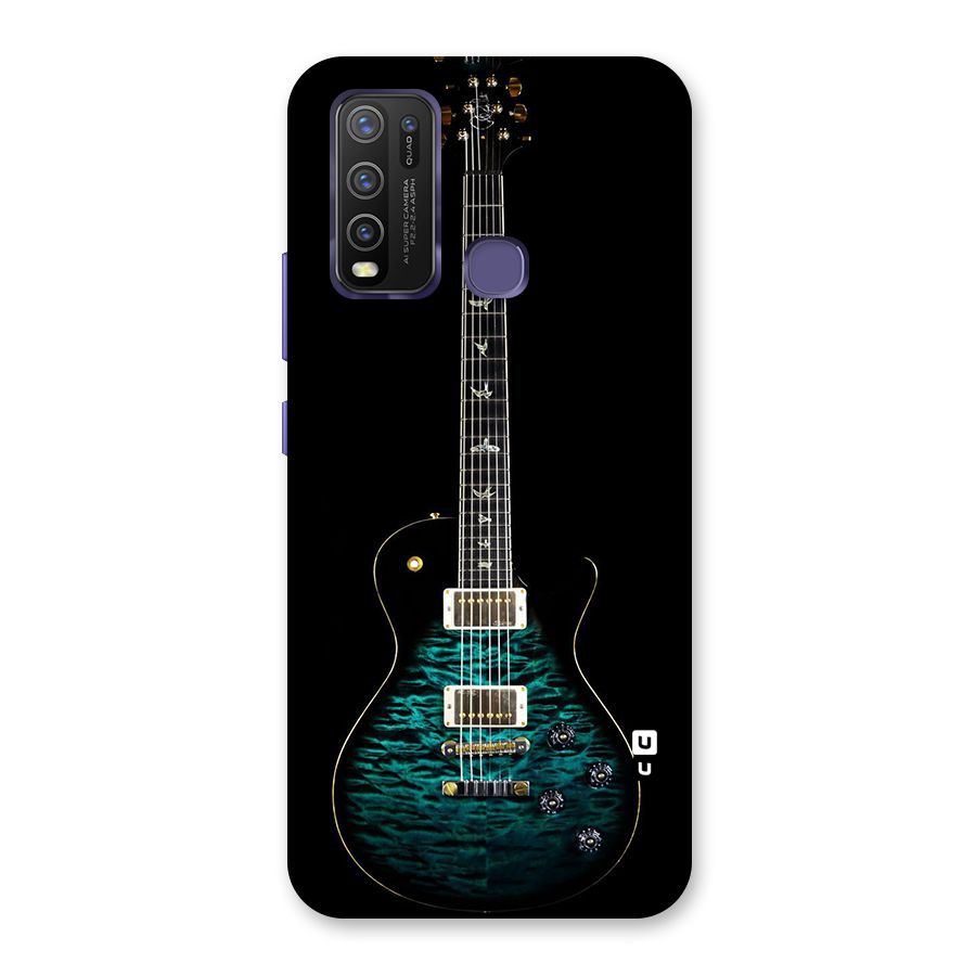 Royal Green Guitar Back Case for Vivo Y30