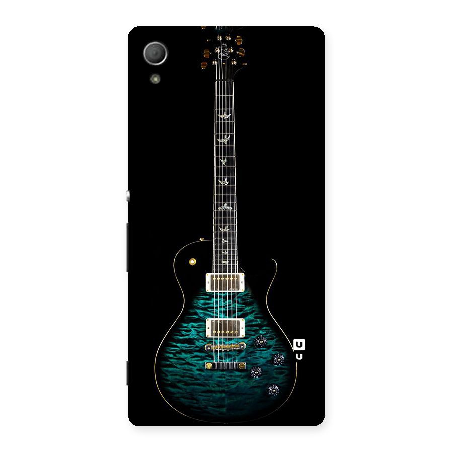 Royal Green Guitar Back Case for Xperia Z3 Plus