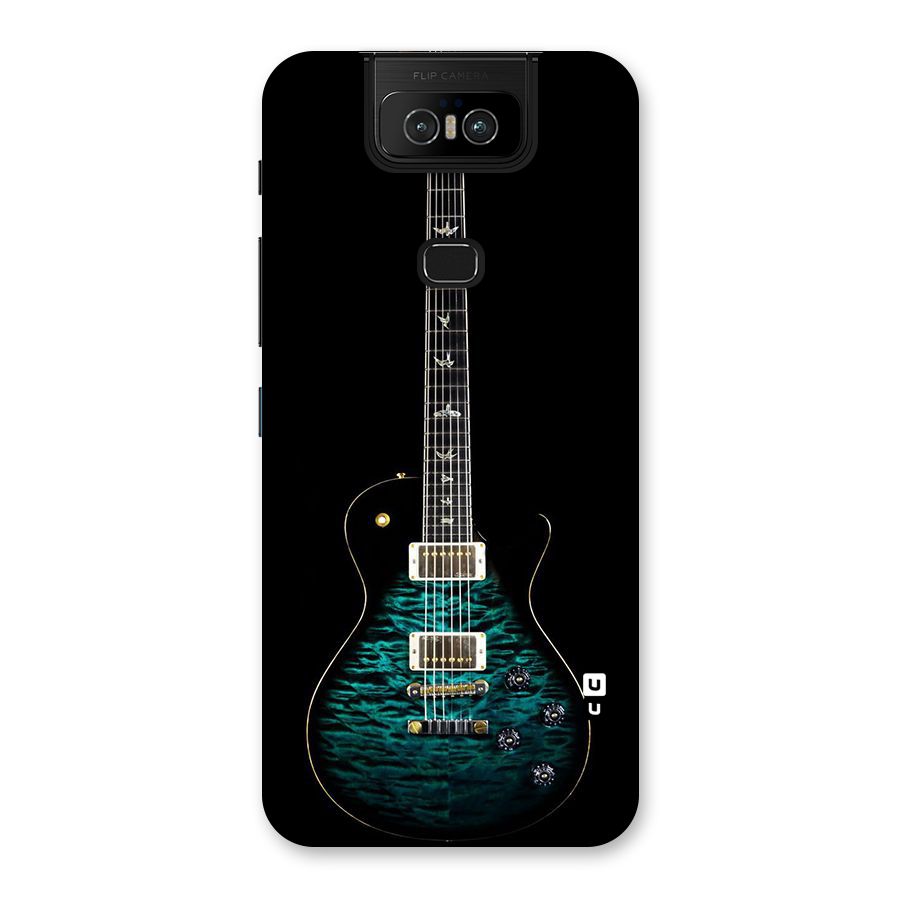Royal Green Guitar Back Case for Zenfone 6z