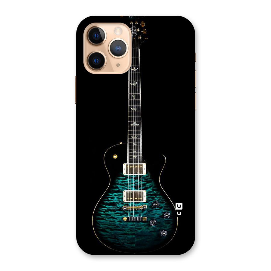 Royal Green Guitar Back Case for iPhone 11 Pro