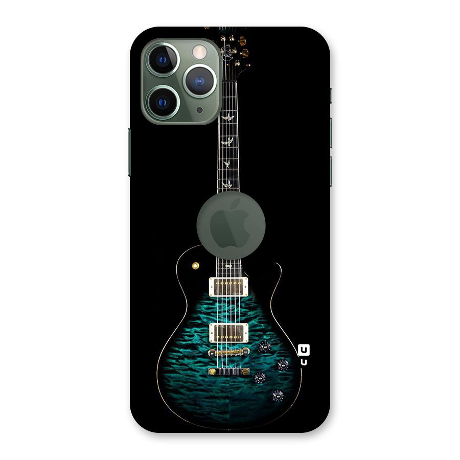 Royal Green Guitar Back Case for iPhone 11 Pro Logo  Cut