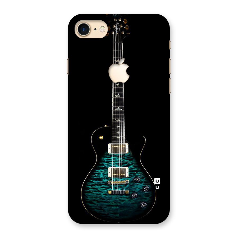 Royal Green Guitar Back Case for iPhone 7 Apple Cut