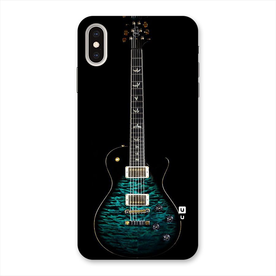 Royal Green Guitar Back Case for iPhone XS Max