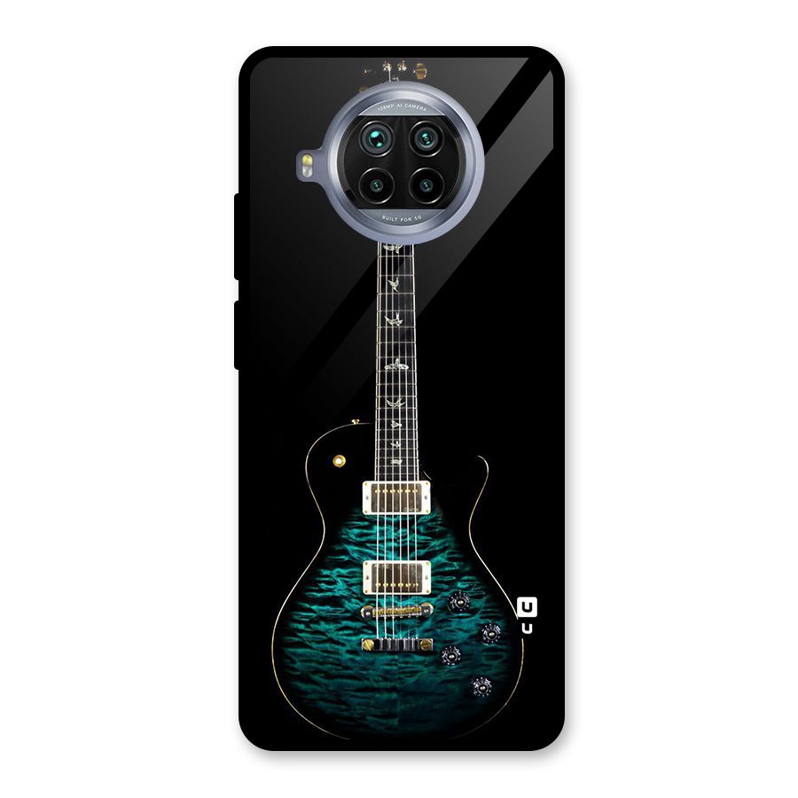 Royal Green Guitar Glass Back Case for Mi 10i