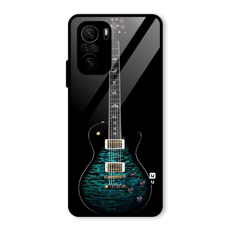 Royal Green Guitar Glass Back Case for Mi 11X Pro