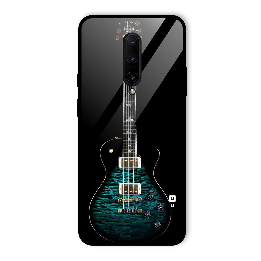 Royal Green Guitar Glass Back Case for OnePlus 7 Pro