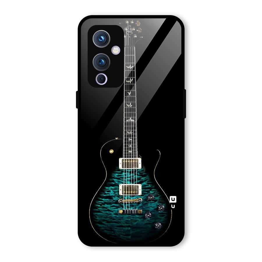 Royal Green Guitar Glass Back Case for OnePlus 9