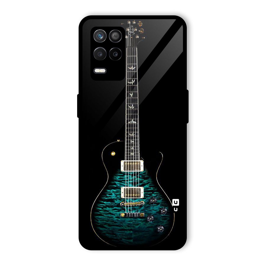 Royal Green Guitar Glass Back Case for Realme 9 5G