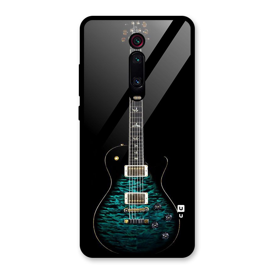 Royal Green Guitar Glass Back Case for Redmi K20