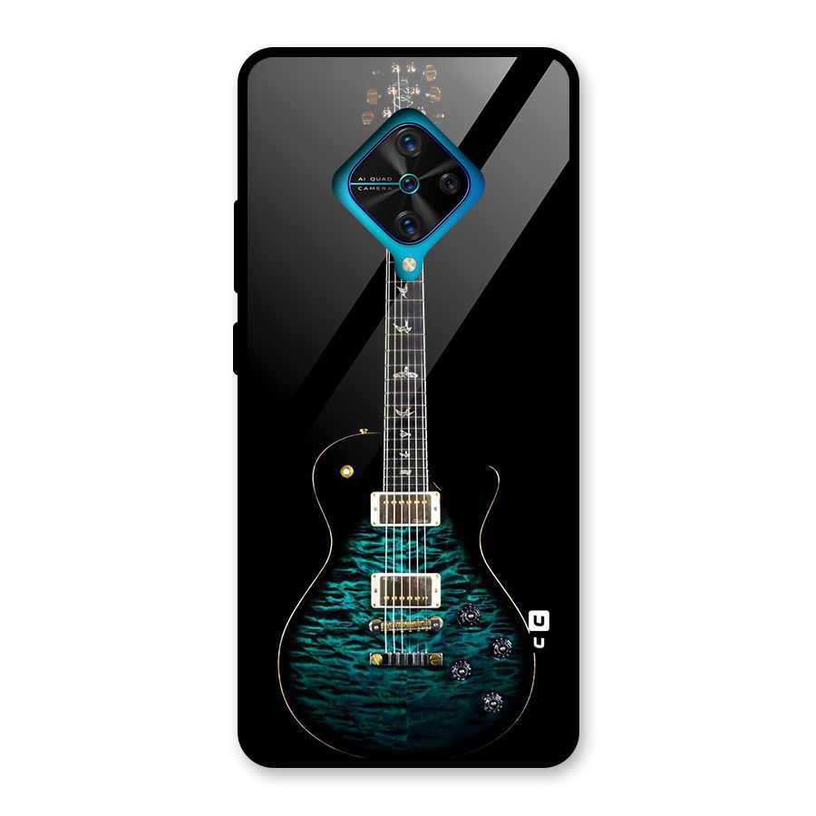 Royal Green Guitar Glass Back Case for Vivo S1 Pro