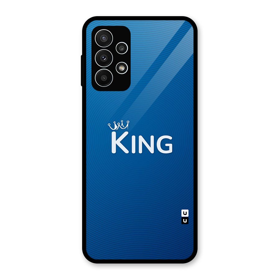 Royal King Glass Back Case for Galaxy A23
