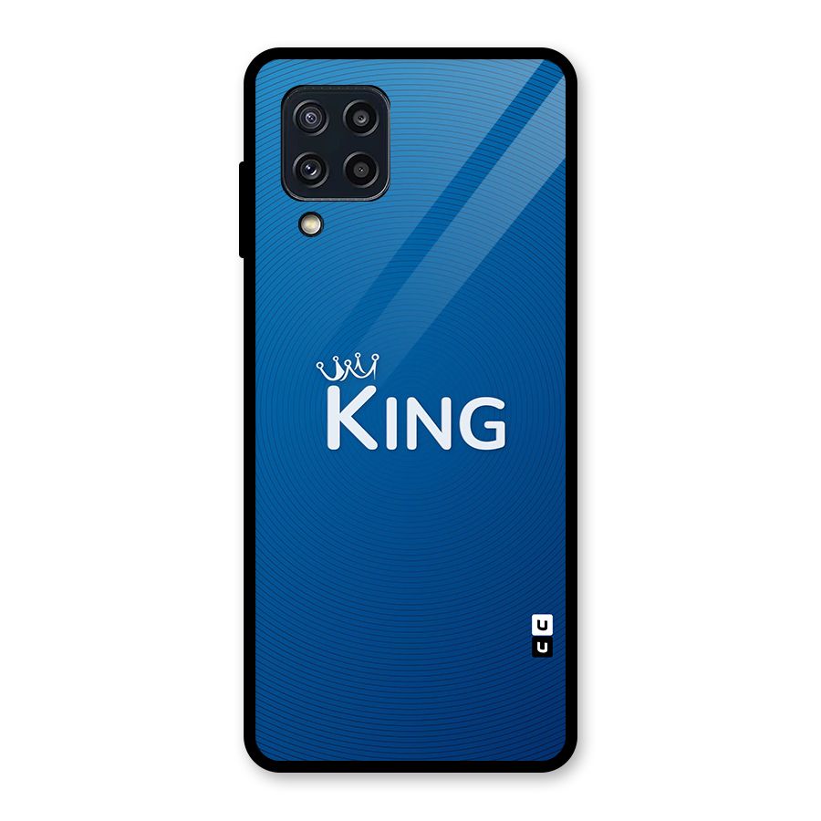 Royal King Glass Back Case for Galaxy M32