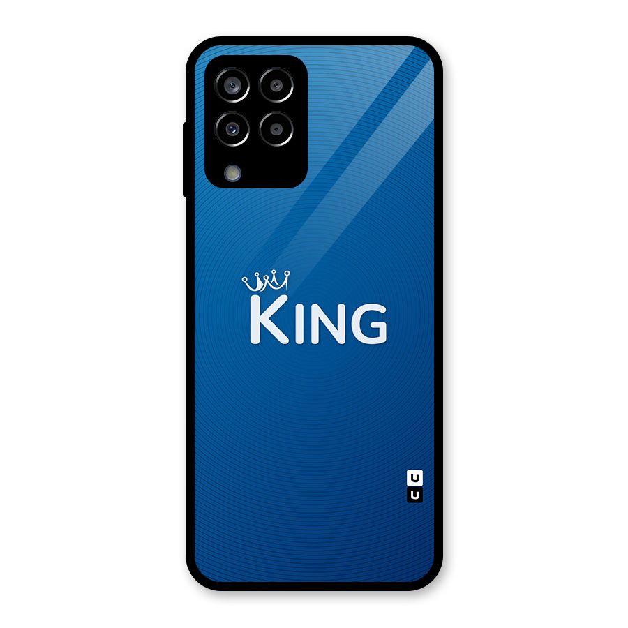 Royal King Glass Back Case for Galaxy M33