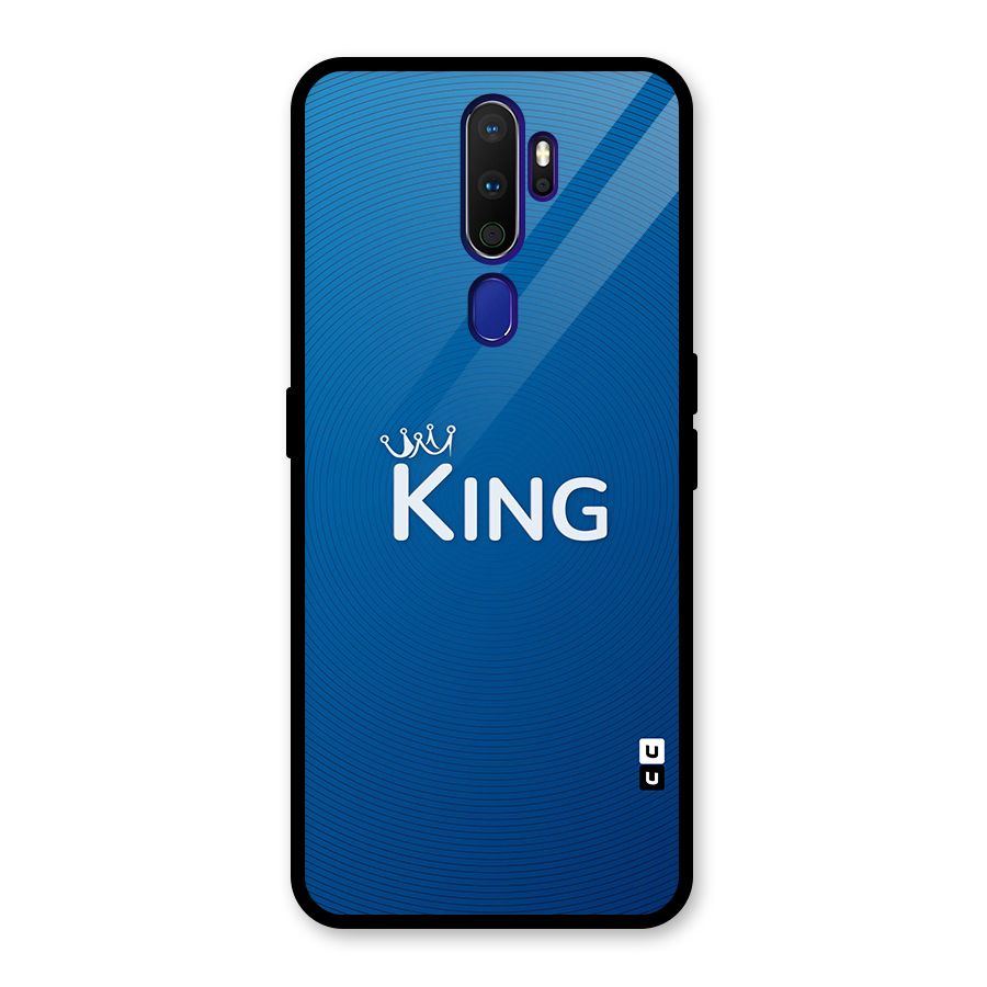 Royal King Glass Back Case for Oppo A9 (2020)