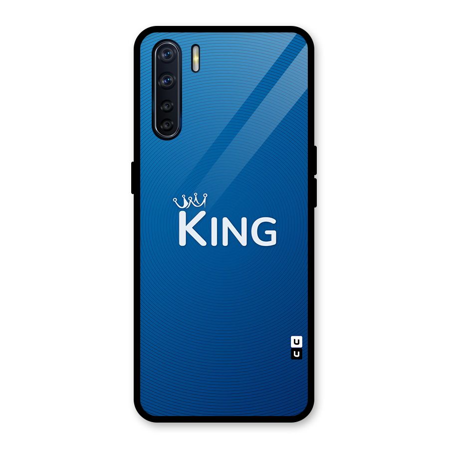 Royal King Glass Back Case for Oppo F15