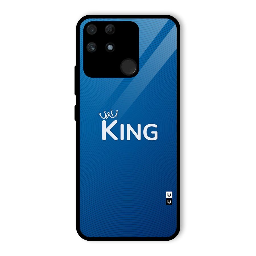 Royal King Glass Back Case for Realme Narzo 50A