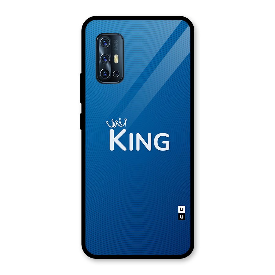 Royal King Glass Back Case for Vivo V17