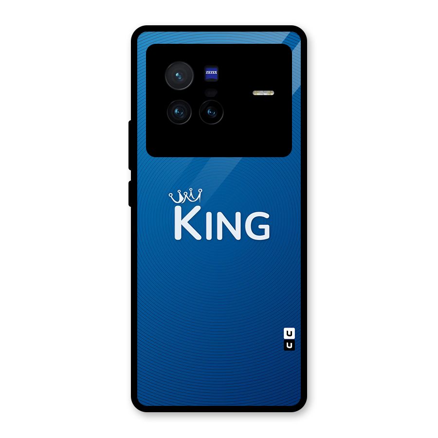 Royal King Glass Back Case for Vivo X80
