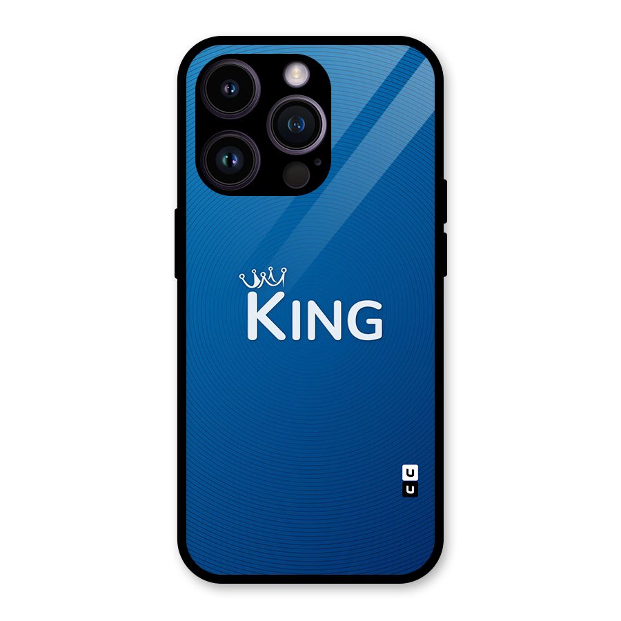Royal King Glass Back Case for iPhone 14 Pro