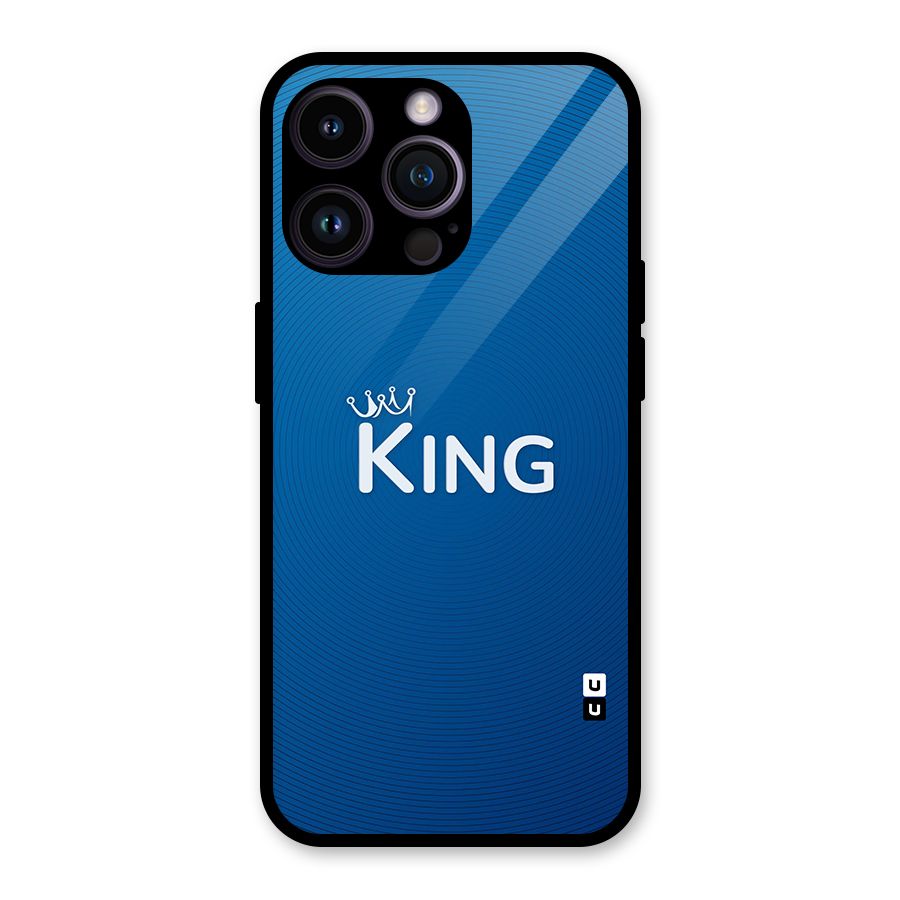 Royal King Glass Back Case for iPhone 14 Pro Max