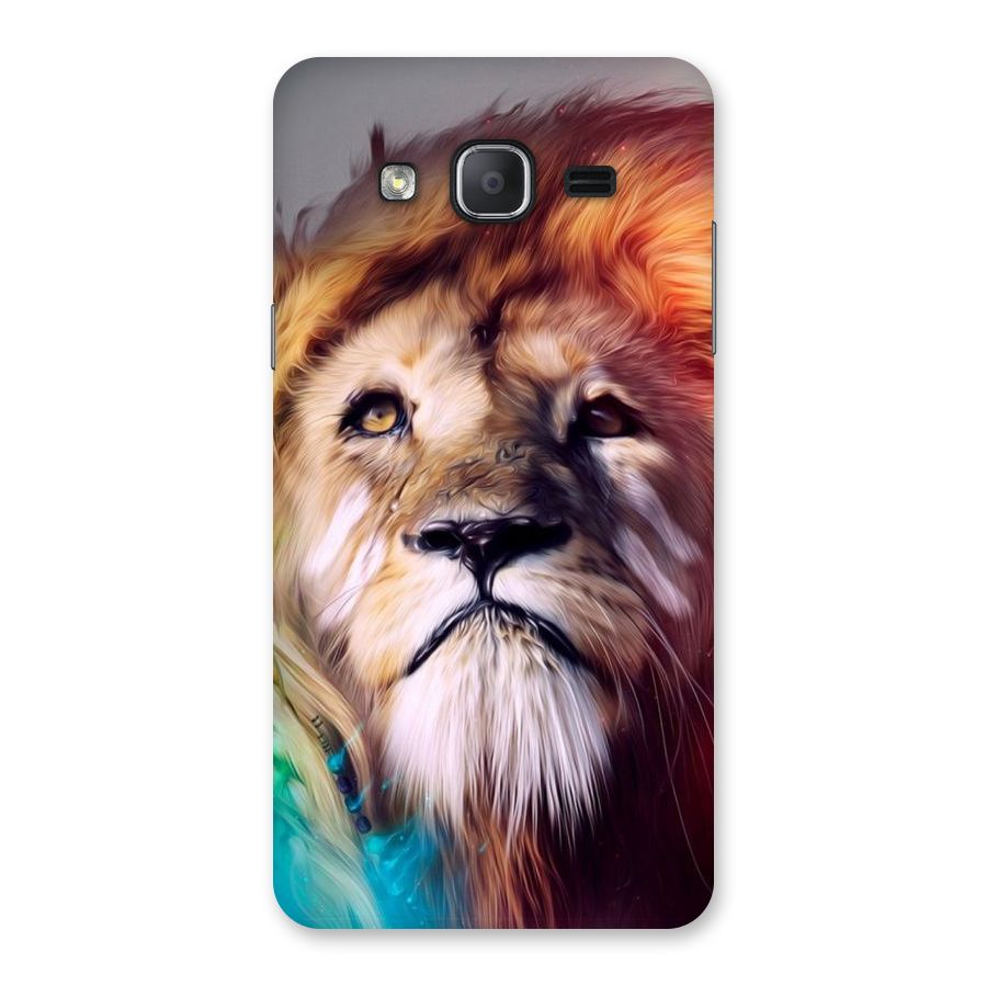 Royal Lion Back Case for Galaxy On7 2015
