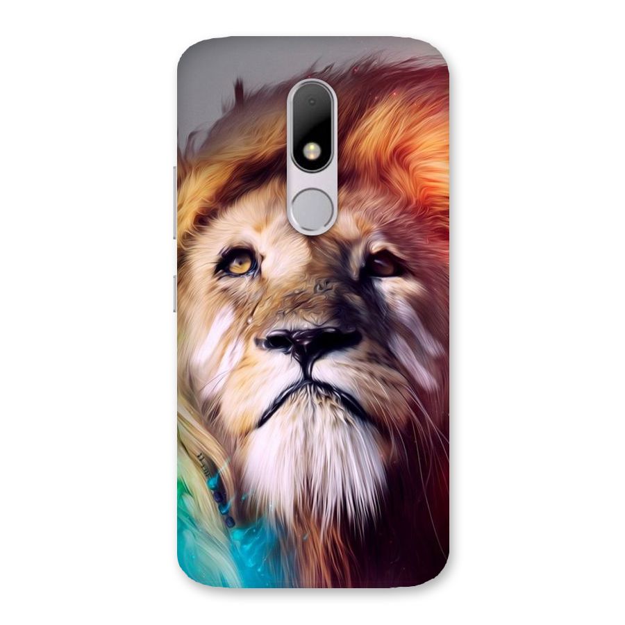 Royal Lion Back Case for Moto M