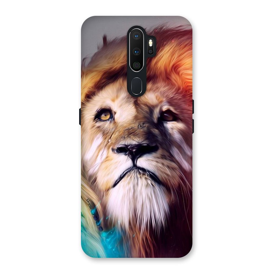 Royal Lion Back Case for Oppo A5 (2020)