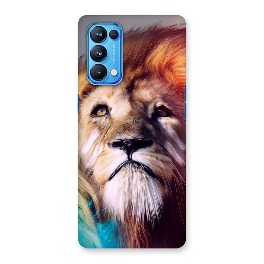 Royal Lion Back Case for Oppo Reno5 Pro 5G