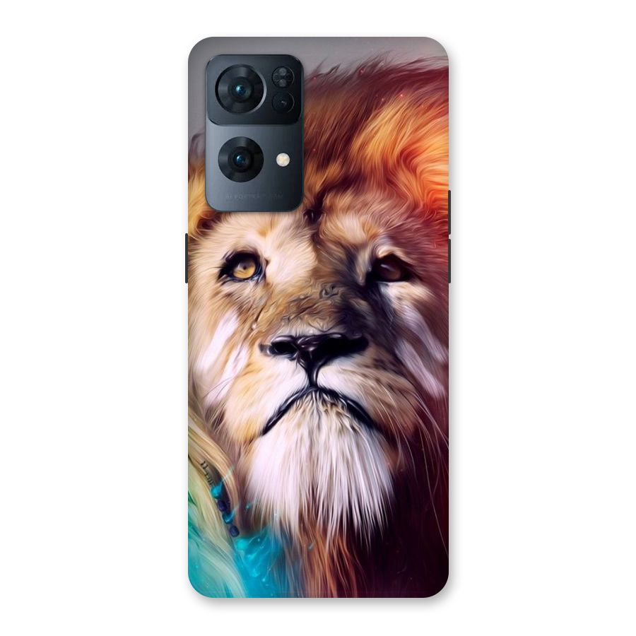 Royal Lion Back Case for Oppo Reno7 Pro 5G